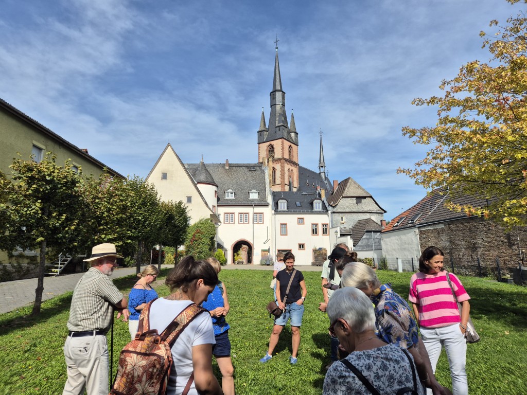Kräuterwanderung im Gotischen Weindorf Kiedrich: essbare Herbstpflanzen mit Biologin Kathi Huth